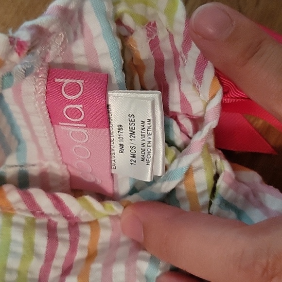 Goodlad stripe seersucker dress and bloomers - Picture 3 of 6